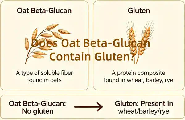Puas Oat Beta{0}}Glucan muaj Gluten?